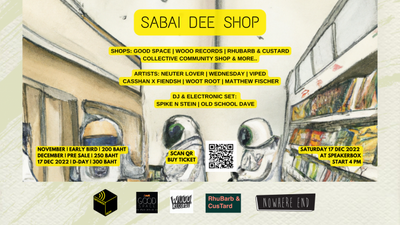 Music and shopping at Sabai Dee Shop