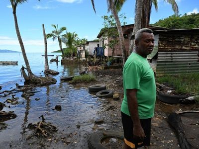 Fijian voices drowned out as seas rise