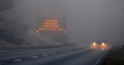 Met Eireann warn of freezing fog and hazardous road conditions with Status Yellow alert in nine areas