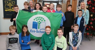 Lanarkshire school secures new green award eco flag