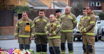 Six-year-old boy remains in hospital after lake fall as firefighters lay tributes to victims