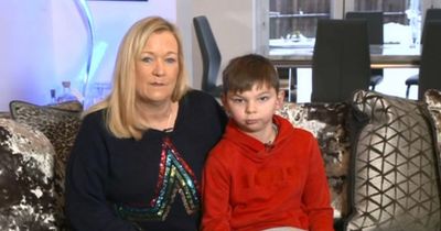 Mum of double amputee begs for change after eight-year-old stranded at Gatwick for five hours