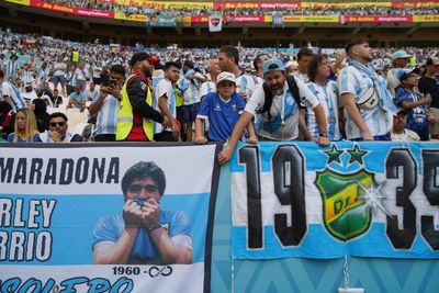 The boisterous crowd pushing Argentina towards World Cup glory