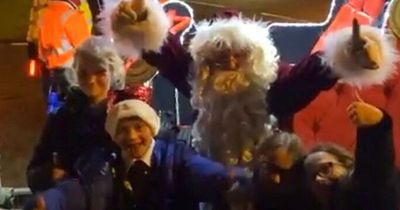 XACT group's Santa's Sleigh tour brings Christmas joy to Lanarkshire families