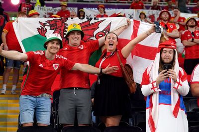 England and Wales fans praised for ‘exemplary’ behaviour at World Cup in Qatar