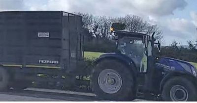 Police investigating crash that left pensioner seriously injured want to speak to tractor driver