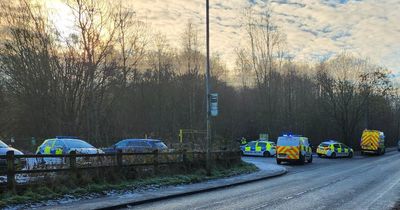 Man found dead in country park as police 'cordon off pathways'