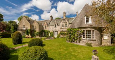 Stunning thatched mansion where Sir Walter Scott wrote first poetry goes on market