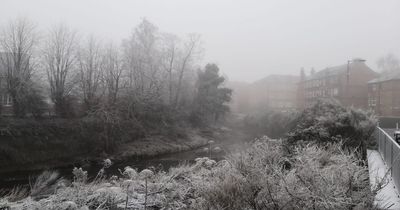 Glasgow weather: City covered by eerie freezing fog as temperatures plummet