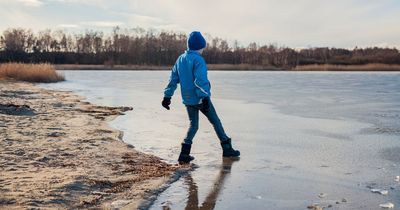 Police beg children to stop playing on 'dangerous' frozen lakes after Solihull tragedy