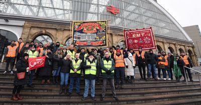 Woman donates train fare to striking workers at Lime Street