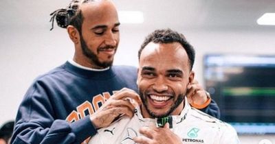 Lewis Hamilton hails brother Nicolas as a "fighter" after he tests Mercedes F1 sim