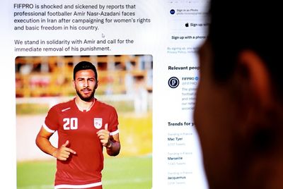 Footballer union 'sickened' as Iranian player risks death sentence