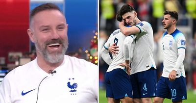 Kris Boyd mercilessly trolls England fans by revealing France shirt live on Sky Sports