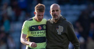 Kevin De Bruyne hands Pep Guardiola toughest job after World Cup horror show