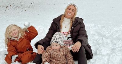Stacey Solomon shares moving detail in 'first snow' as she's defended from 'mum shamers' over pictures