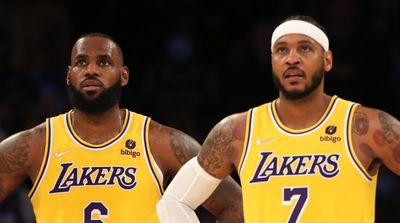 LeBron, Carmelo and Sons’ Photo Goes Viral After Game