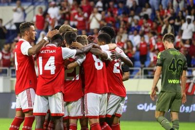 Arsenal 2-1 AC Milan: Martin Odegaard hits stunning free kick as Gunners win Dubai Super Cup