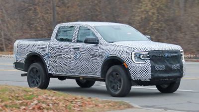 Next-Gen Ford Ranger Spy Shots Show US-Bound Version In XLT Trim
