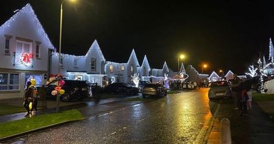 Scots street turned into winter wonderland for annual charity event