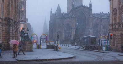 Edinburgh weather: BBC forecasts more snow showers for city centre amid cold snap