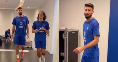 Olivier Giroud delivers rapid-fire comeback to former Arsenal star Matteo Guendouzi