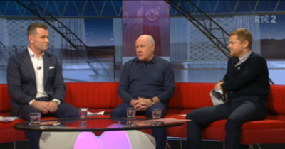 Liam Brady disagrees with Roy Keane about Argentina live on RTE