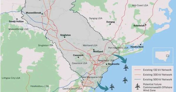 Offshore wind to power Hunter Renewable Energy zone