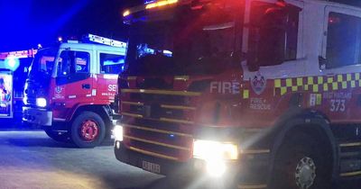 Firies get a static electric shock: High voltage UPS fire at Hunter business