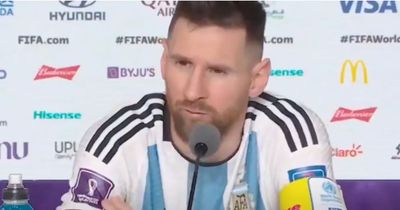 Lionel Messi says he spotted Croatia weak spot before destroying them in World Cup