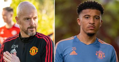 Erik ten Hag explains Jadon Sancho's Man Utd absence with no return date in sight