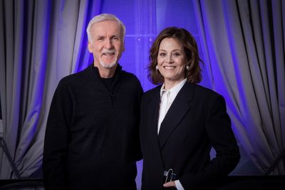 Sigourney Weaver, James Cameron float on in 'Way of Water'