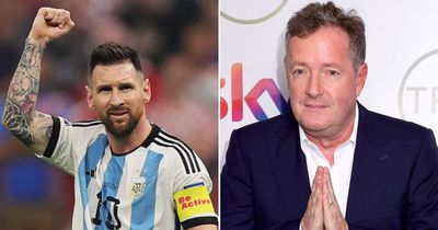 Piers Morgan delivers predictable response to Lionel Messi's latest World Cup heroics