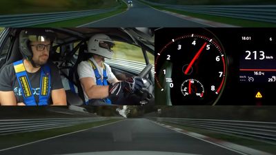 VW Golf GTI Driver Pushes To The Very Limit In Nurburgring Hot Lap