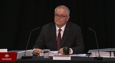 Morrison repeatedly told to answer robodebt questions directly and avoid unnecessary ‘rhetoric’