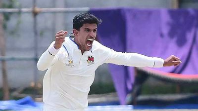 Ranji Trophy: Kotian grabs four as Shoaib plays lone hand for Andhra
