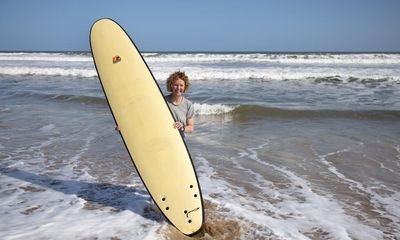 A day at the beach: ‘I gawped as surfers carved along the huge waves. It was too late to back out’