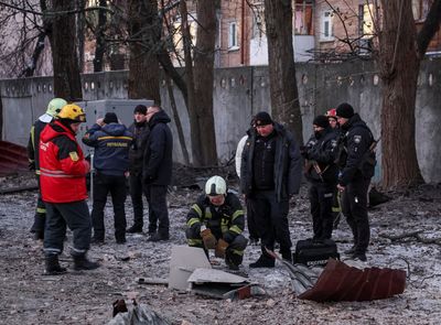 Explosions heard in Ukrainian capital, emergency teams deployed