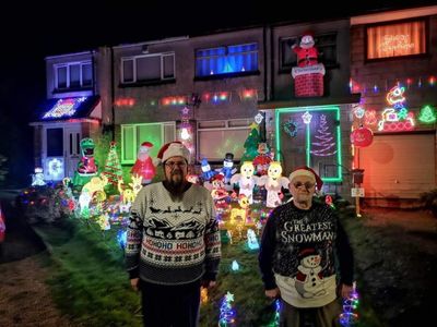 Scots family puts on Christmas lights show to raise funds in daughter's memory