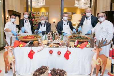 Centara Grand at CentralWorld kicks off the festive season with a fruit-mixing ceremony