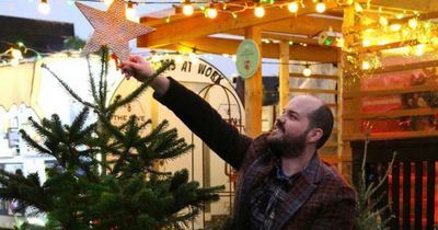 'It's a pretty s*** start to the week': Staff at Manchester shop gutted after £60 Christmas tree stolen