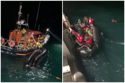 At least four dead and 40 rescued after migrant boat capsizes in Channel