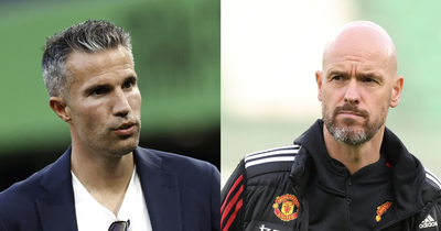 Robin van Persie delivers Erik ten Hag verdict after making Manchester United return