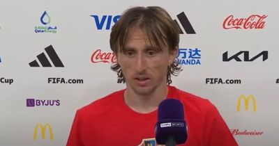 Luka Modric's bitter "disaster" swipe says it all after Croatia's World Cup 2022 exit