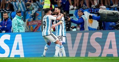What Lionel Messi said about Man City ace Julian Alvarez after 'extraordinary' World Cup performance