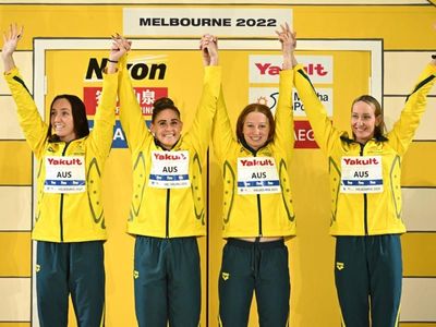 Pallister gold rush with record relay swim
