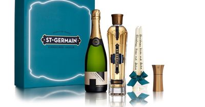 Add dazzle to your Christmas with the St~Germain Sparkling Champagne Kit