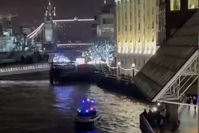 Man, 21, dies after falling into ‘freezing’ River Thames near London Bridge