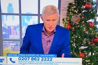 Jeremy Vine reads out parody tweet on rail strikes from 'ex-Tory MP'