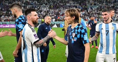 Luka Modric gives Lionel Messi verdict which speaks volumes about World Cup respect